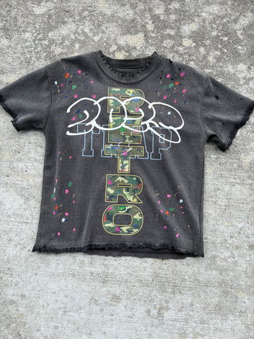 Splattered Retro Tee